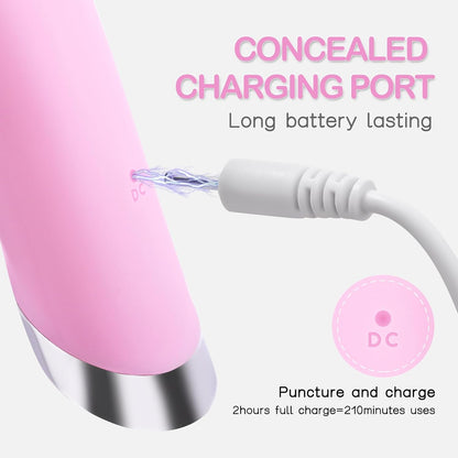 Revitalize Your Skin with the Rechargeable Silicone Facial Cleansing Brush - Deep Clean & Heat Massage for All Skin Types (Pink)
